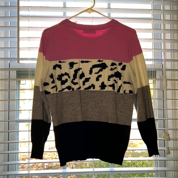 Leopard Print Sweater - Picture 2 of 3